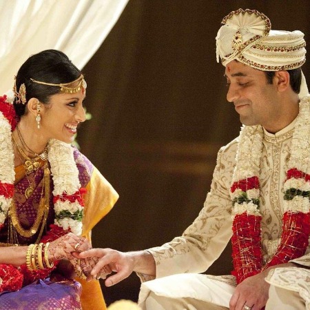 The Indian wedding ceremony of Deep Katdare and Resha Shetty.